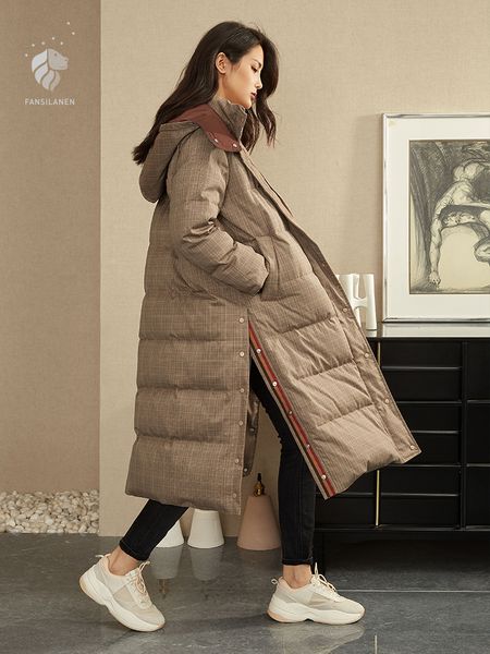 fansilanen 2019 fashion new arrival casual long autumn/winter womens coat down jackets brands plus loose big size z86236, Black
fansilanen 2019 fashion new arrival casual long autumn/winter womens coat down jackets brands plus loose big size z86236, Black