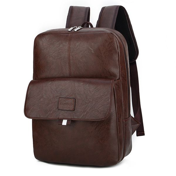 backpack men's new korean trend pu soft leather fashion simple college style casual travel backpack
backpack men's new korean trend pu soft leather fashion simple college style casual travel backpack