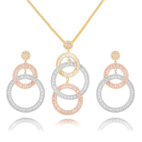 larrauri 2pcs charms women wedding necklace earring jewelry sets for women wedding brides full cubic zirconia inlaid jewelry, Silver
larrauri 2pcs charms women wedding necklace earring jewelry sets for women wedding brides full cubic zirconia inlaid jewelry, Silver