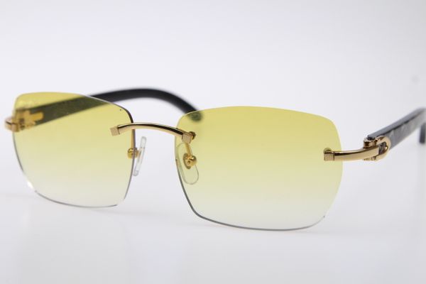 2019 new fashion black original flower buffalo horn sunglasses 8200905 rimless sunglasses sunglasses with box brown lens, White;black
2019 new fashion black original flower buffalo horn sunglasses 8200905 rimless sunglasses sunglasses with box brown lens, White;black