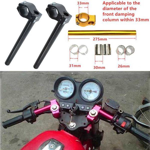 motorcycle handlebar adjustable cnc separated handlebar for motorcycle front absorber core diameter 25/26/27/28/29/30/31mm
motorcycle handlebar adjustable cnc separated handlebar for motorcycle front absorber core diameter 25/26/27/28/29/30/31mm