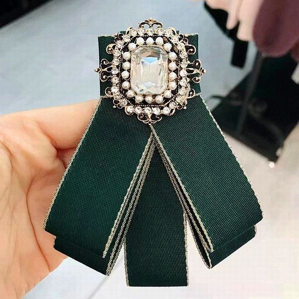 2018 new simple korean girl retro palace cloth imitation pearl bow tie for women vintage fashion shirt accessories, Black;blue
2018 new simple korean girl retro palace cloth imitation pearl bow tie for women vintage fashion shirt accessories, Black;blue