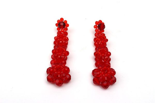 2019 classic long resin beads earring crystal flower earrings for women, Golden;silver
2019 classic long resin beads earring crystal flower earrings for women, Golden;silver
