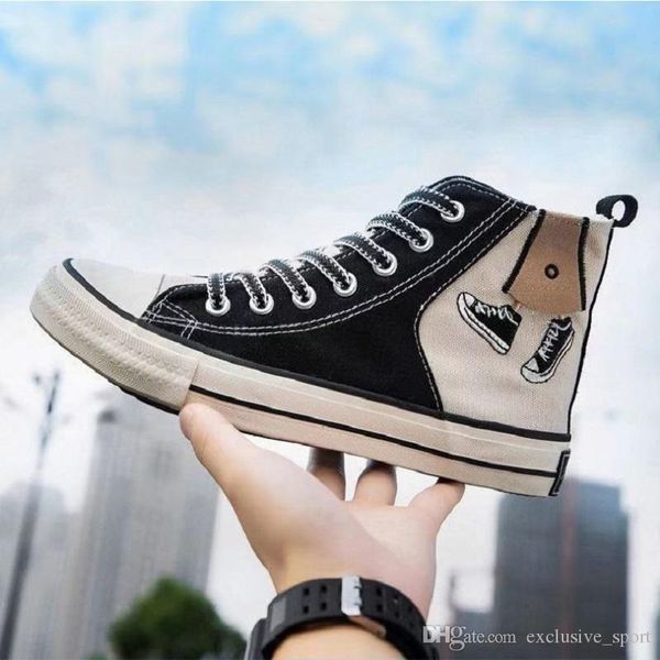 original graffiti mens shoes trend casual shoes students wild men high canvas skateboard shoe sport sneakers size 40-44, Black
original graffiti mens shoes trend casual shoes students wild men high canvas skateboard shoe sport sneakers size 40-44, Black