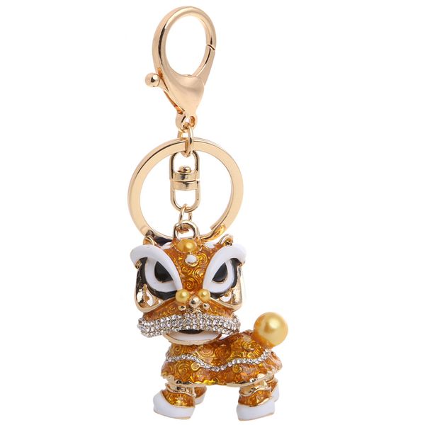 chinese style dance lion rhinestone pendant key chain for car creative gift lx9d, Silver
chinese style dance lion rhinestone pendant key chain for car creative gift lx9d, Silver