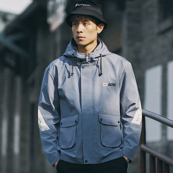 jacket 2019 new spring and autumn coat men's large size hooded jacket casual style loose hip hop baseball brand clothing, Black;brown
jacket 2019 new spring and autumn coat men's large size hooded jacket casual style loose hip hop baseball brand clothing, Black;brown