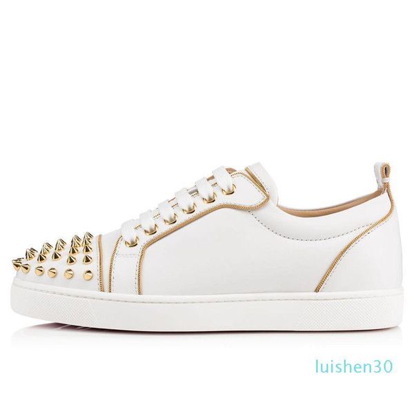 luxury red bottom junior spikes mens casual shoes reglisse orlato flat low red oeillet denim leather fashion women sports sneakers l30, Black
luxury red bottom junior spikes mens casual shoes reglisse orlato flat low red oeillet denim leather fashion women sports sneakers l30, Black