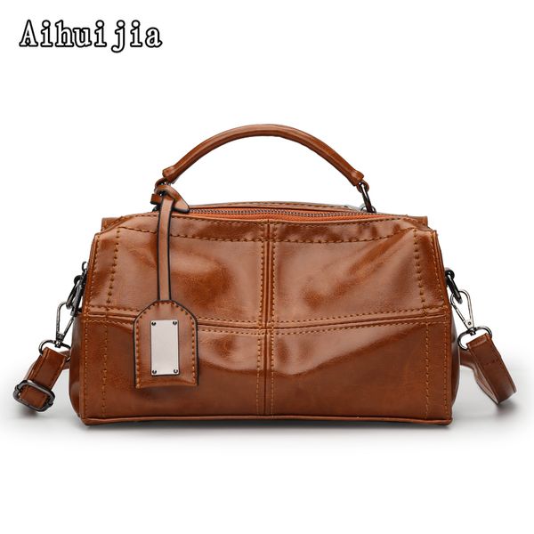aihuijia vintage oil wax leather handbag luxury lady shoulder bag with purse pocket women messenger bags big tote bolsas mujer
aihuijia vintage oil wax leather handbag luxury lady shoulder bag with purse pocket women messenger bags big tote bolsas mujer