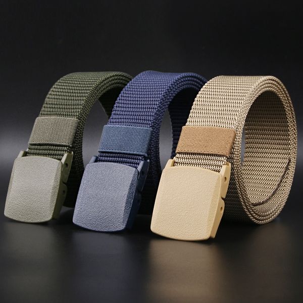belt men's canvas woven sports outdoor nylon ribbon plastic buckle security check casual pants canvas casual pants belt, Black;brown
belt men's canvas woven sports outdoor nylon ribbon plastic buckle security check casual pants canvas casual pants belt, Black;brown