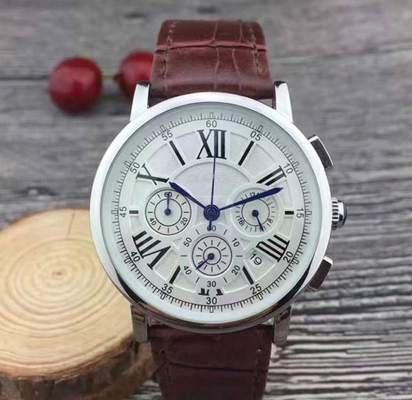 all dials working satch luxury mens watches with calendar leather strap men watch brand quartz wristwatch for men gift, Slivery;brown
all dials working satch luxury mens watches with calendar leather strap men watch brand quartz wristwatch for men gift, Slivery;brown