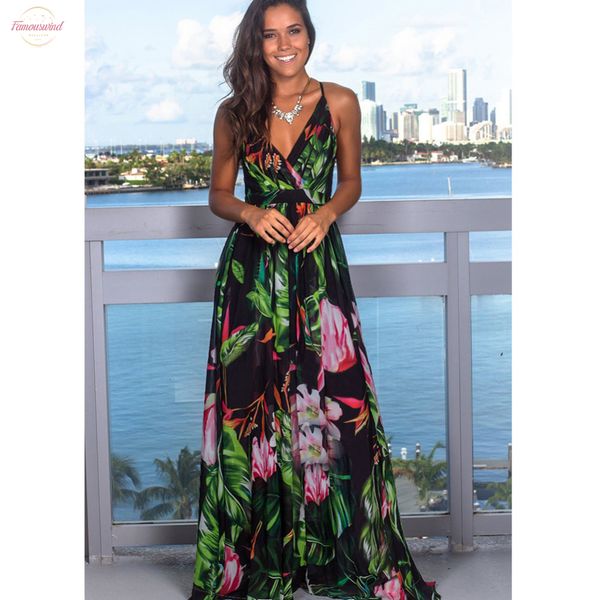elegant floral long summer dresses polyester women spaghetti strap backless a line maxi dress women casual party dress jurken, Black;gray
elegant floral long summer dresses polyester women spaghetti strap backless a line maxi dress women casual party dress jurken, Black;gray