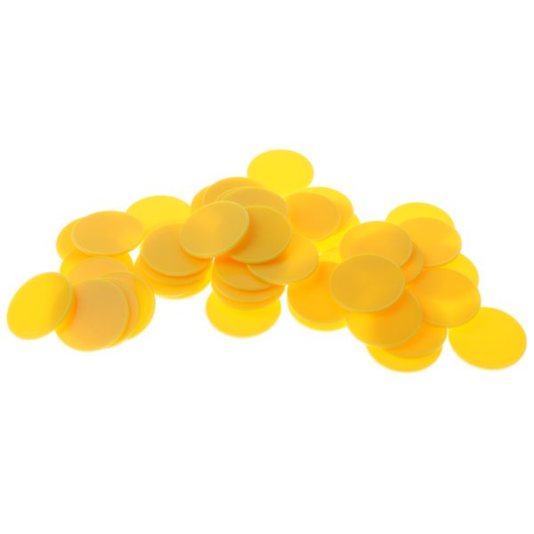 50pcs Plastic Math Counter Chip For Mathematics Numeracy Kids Baby Counting Toys