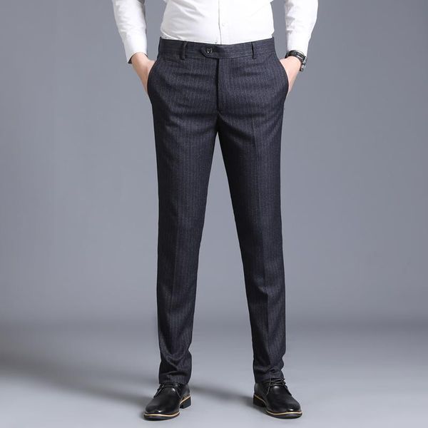 29-38 plus size men streetwear fashion formal pants for men striped wedding pants office trousers stretch youth suit, White;black
29-38 plus size men streetwear fashion formal pants for men striped wedding pants office trousers stretch youth suit, White;black