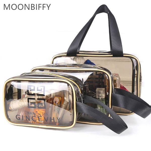 waterproof transparent travel pvc bath cosmetic bag women make up case zipper makeup beauty wash organizer toiletry storage kit 
waterproof transparent travel pvc bath cosmetic bag women make up case zipper makeup beauty wash organizer toiletry storage kit