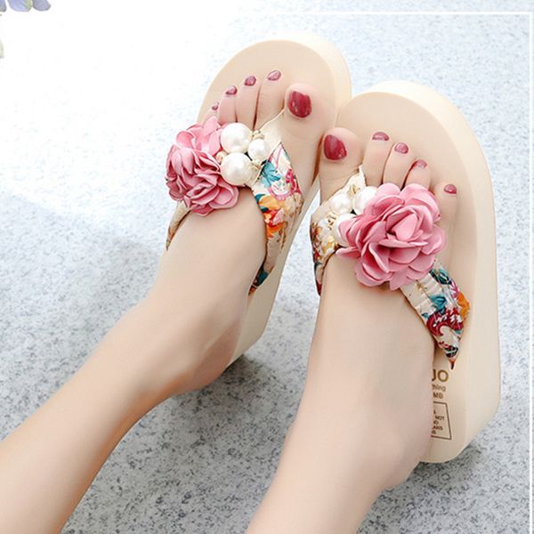 summer women shoes flowers pearl silk flat clip sandals black beige frip flops outdoor beach fashion platform slippers
summer women shoes flowers pearl silk flat clip sandals black beige frip flops outdoor beach fashion platform slippers