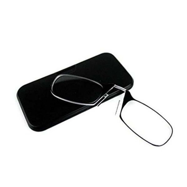 legless clip reading glasses for both men and women portable sticky phone to send ultra-thin glasses case, Silver
legless clip reading glasses for both men and women portable sticky phone to send ultra-thin glasses case, Silver