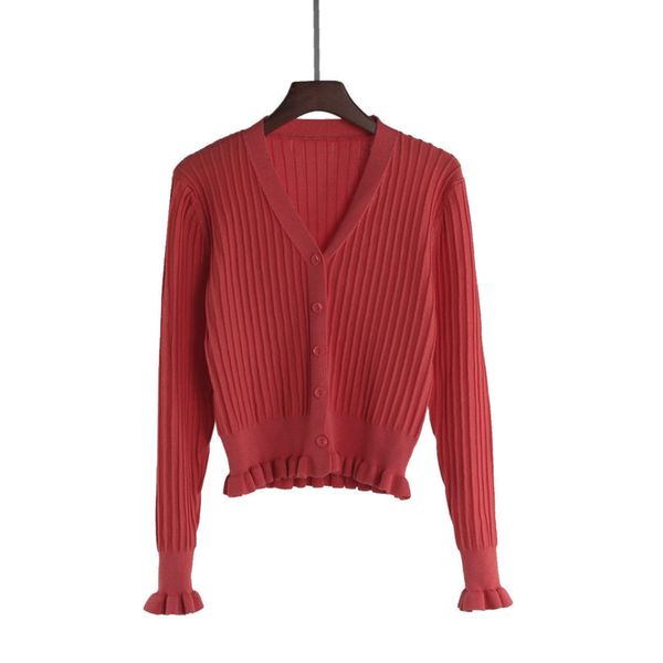 2019 spring long sleeve v neck cardigans women long sleeve short cardigans lady short open sweaters, White;black
2019 spring long sleeve v neck cardigans women long sleeve short cardigans lady short open sweaters, White;black