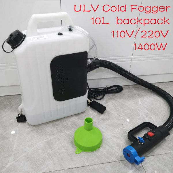 10l 1400w electric backpack ulv fogger sprayer ultra low volume cold fogging machine 110v / 220v
10l 1400w electric backpack ulv fogger sprayer ultra low volume cold fogging machine 110v / 220v