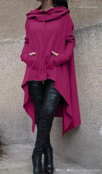 hoodies autumn loose long sleeve hooded solid color ladies hoodies plus size designer pullovers irregular long womens, Black
hoodies autumn loose long sleeve hooded solid color ladies hoodies plus size designer pullovers irregular long womens, Black