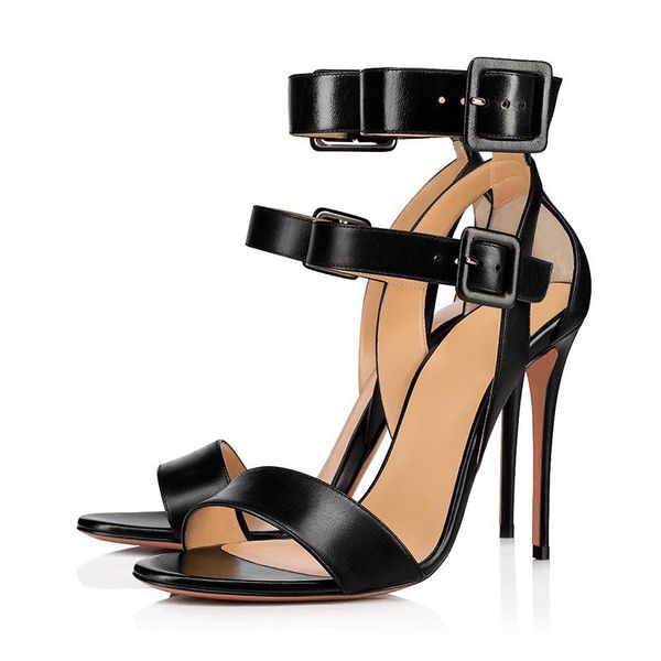 designer shoes 2019 new fashion sandals peep toes gladiator buckle stiletto heel chic sandals soft leather high heels women party shoes, Black
designer shoes 2019 new fashion sandals peep toes gladiator buckle stiletto heel chic sandals soft leather high heels women party shoes, Black