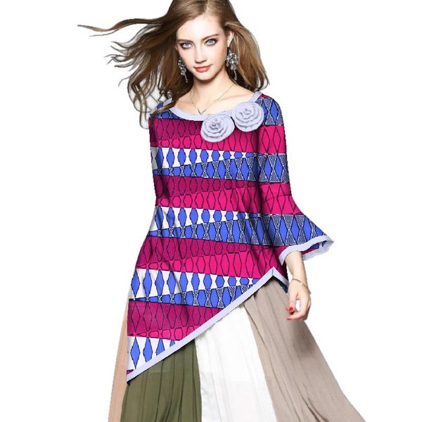 летние топы для женщин 2019 dashikis top women весна плюс размер женские топы с круглым вырезом африканская одежда для женщин с полным рукав, White
летние топы для женщин 2019 dashikis top women весна плюс размер женские топы с круглым вырезом африканская одежда для женщин с полным рукав, White