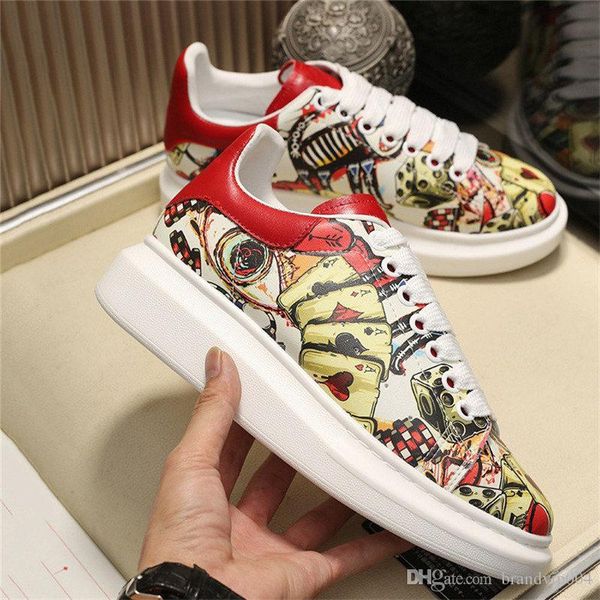 2019 with box designer trainers shoes white leather platform sneakers womens mens flat casual shoes deisgner shoes b100533w, Black
2019 with box designer trainers shoes white leather platform sneakers womens mens flat casual shoes deisgner shoes b100533w, Black