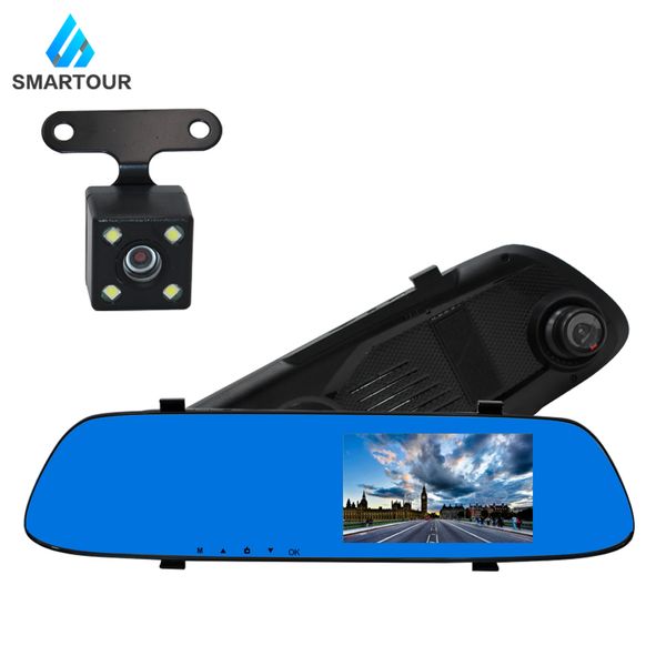 smartour 402 car dvr dual lens screen fhd car camera video recorder rearview mirror with rear view dvr dashcam auto registrator
smartour 402 car dvr dual lens screen fhd car camera video recorder rearview mirror with rear view dvr dashcam auto registrator