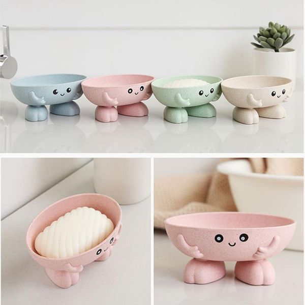 new soap dish bathroom cartoon shape soap box draining practical easy clean kitchen cleaning soaps drain dish box children's toy
new soap dish bathroom cartoon shape soap box draining practical easy clean kitchen cleaning soaps drain dish box children's toy
