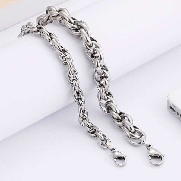 silver tone stainless steel huge rope chain necklace for mens jewelry gifts 9mm 24 inch
silver tone stainless steel huge rope chain necklace for mens jewelry gifts 9mm 24 inch