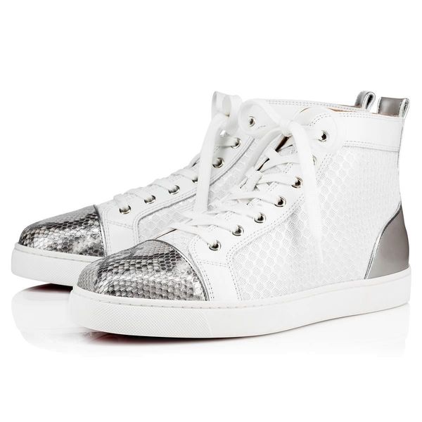 fashion full spikes hi sneakers red bottom shoes women,men trainers suede leather lace-up spikes red sole luxury party shoe, Black
fashion full spikes hi sneakers red bottom shoes women,men trainers suede leather lace-up spikes red sole luxury party shoe, Black