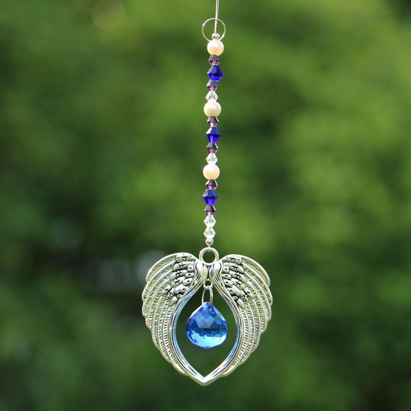 5pcs crystal suncatcher angel wing pendant hanging rainbow crystal ball prism car rear view mirror charms
5pcs crystal suncatcher angel wing pendant hanging rainbow crystal ball prism car rear view mirror charms