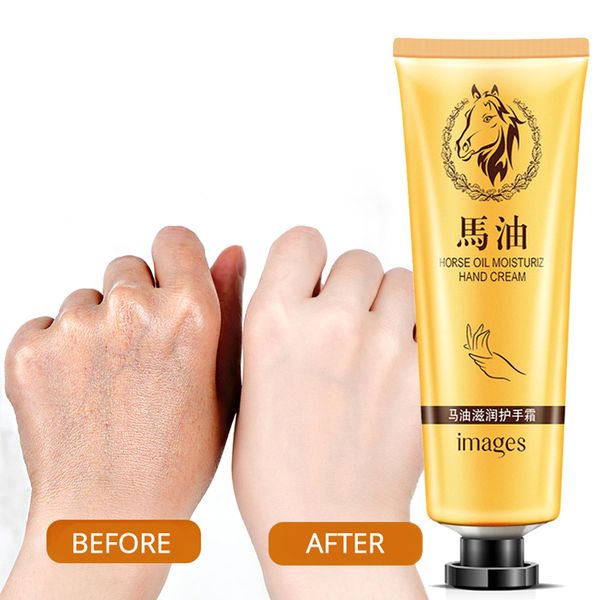 New 30g Winter Anti-crack Hand Cream Horse Oil Repair Anti-aging Whitening Hand Lotion Nourishing Hand Care Cream Tslm2