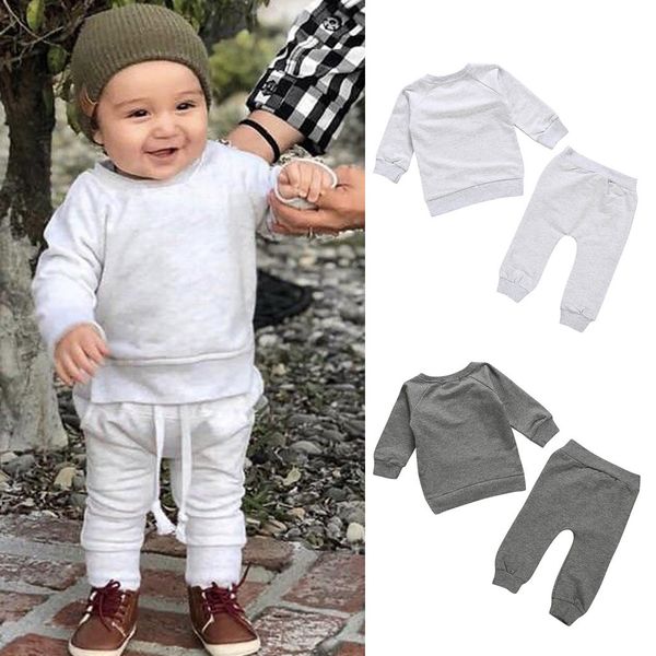 toddler kids clothings sets baby boys girls autume winter warm solid pants homewear casual outfits sets 2pc clothes, White
toddler kids clothings sets baby boys girls autume winter warm solid pants homewear casual outfits sets 2pc clothes, White