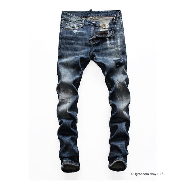 mens luxury designer jeans black ripped skinny biker moto pants pour hommes dsn7 men s hip hop zipper denim rock dropshipping, Blue
mens luxury designer jeans black ripped skinny biker moto pants pour hommes dsn7 men s hip hop zipper denim rock dropshipping, Blue