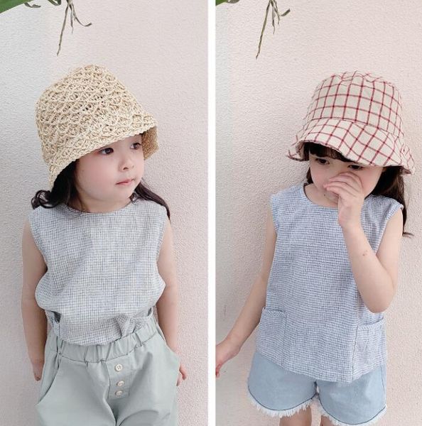 2020 new wholesale baby girls boys plaid vest summer kids girls vests1-6 years, Blue
2020 new wholesale baby girls boys plaid vest summer kids girls vests1-6 years, Blue