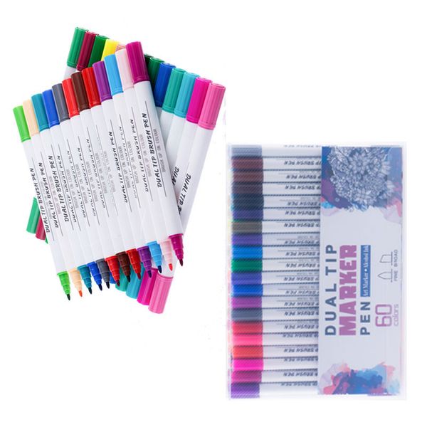 dual headed watercolor art pens artistic drawing markers sets children manga sketching coloring sketch art markers
dual headed watercolor art pens artistic drawing markers sets children manga sketching coloring sketch art markers