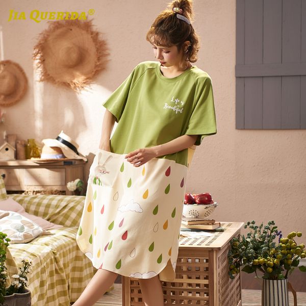 nightwear sleepwear women new patchwork sleepshirts green long shirt cute preppy style casual style nightgown night dress women, Black;red
nightwear sleepwear women new patchwork sleepshirts green long shirt cute preppy style casual style nightgown night dress women, Black;red