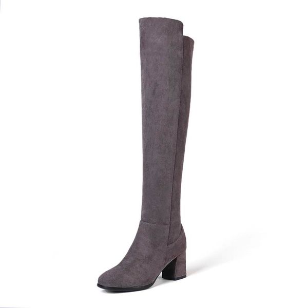 fanyuan size 34-43 2018 new fashion thigh high boots for women square high heels winter boots ladies over the knee, Black
fanyuan size 34-43 2018 new fashion thigh high boots for women square high heels winter boots ladies over the knee, Black