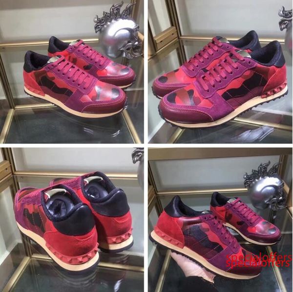 perfect rock runner camouflage leather sneakers shoes men,women luxury style rock studs outdoor camustars trainers casual shoes 36-46, Black
perfect rock runner camouflage leather sneakers shoes men,women luxury style rock studs outdoor camustars trainers casual shoes 36-46, Black
