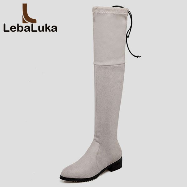 lebaluka 6 цвет женская обувь новый над коленом бедра высокие сапоги женщины мотоцикл квартиры длинные сапоги обувь размер 33-46, Black
lebaluka 6 цвет женская обувь новый над коленом бедра высокие сапоги женщины мотоцикл квартиры длинные сапоги обувь размер 33-46, Black