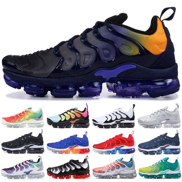 new white blue tn plus mens women running shoes triple black black volt sole racer blue university red designer trainer, White;red
new white blue tn plus mens women running shoes triple black black volt sole racer blue university red designer trainer, White;red