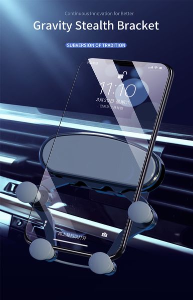 Gravity Lock Car Holders In Car Air Vent Clip Dashboard Mounts No Magnetic Mobile Phone Holder Cell Stand Support Bracket For iPhone Samsung
Gravity Lock Car Holders In Car Air Vent Clip Dashboard Mounts No Magnetic Mobile Phone Holder Cell Stand Support Bracket For iPhone Samsung