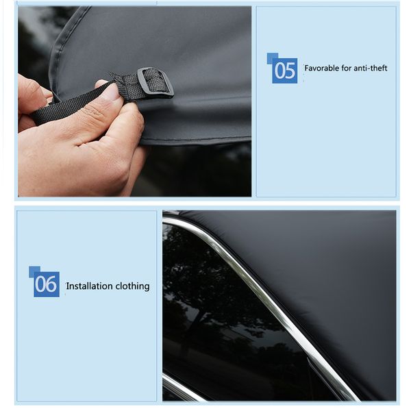 protective waterproof car accessories universal foldable half dustproof anti-e space saving windshield cover uv proof
protective waterproof car accessories universal foldable half dustproof anti-e space saving windshield cover uv proof
