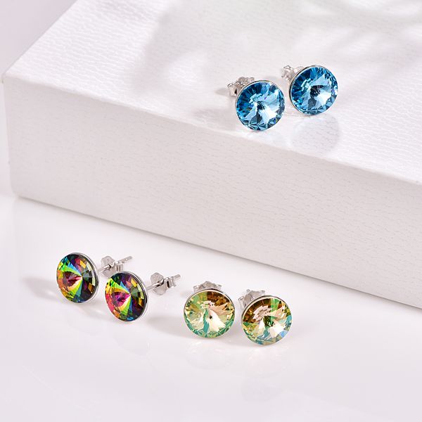 malanda brand 925 sterling silver round crystals from swarovski earrings for women fashion stud earrings wedding office jewelry, Golden
malanda brand 925 sterling silver round crystals from swarovski earrings for women fashion stud earrings wedding office jewelry, Golden