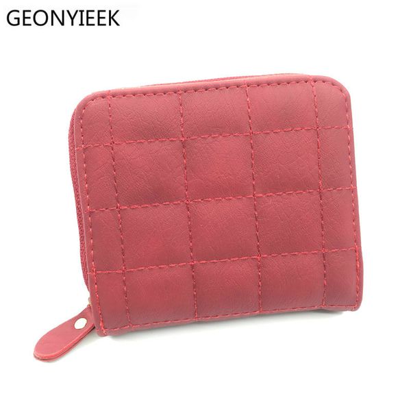 2019 women mini wallets pu leather plaid purses nubuck card holder wallet fashion woman small zipper carteira with coin purse, Red;black
2019 women mini wallets pu leather plaid purses nubuck card holder wallet fashion woman small zipper carteira with coin purse, Red;black