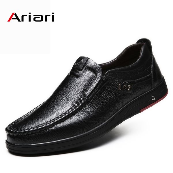 genuine leather shoes men loafers slip on business casual leather shoes classic soft moccasins hombre breathable men flats, Black
genuine leather shoes men loafers slip on business casual leather shoes classic soft moccasins hombre breathable men flats, Black