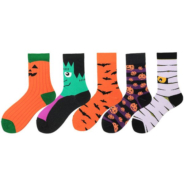 peonfly новые 2019 летучие мыши хэллоуин и тыквы pattern хлопок happy socks harajuku fashion party высокого качества cute nolvety sokken, Black 
peonfly новые 2019 летучие мыши хэллоуин и тыквы pattern хлопок happy socks harajuku fashion party высокого качества cute nolvety sokken, Black