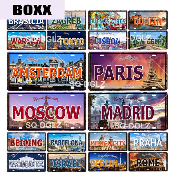 city capital license plate tin sign vintage metal sign bar wall decoration home decor painting plaques art poster
city capital license plate tin sign vintage metal sign bar wall decoration home decor painting plaques art poster