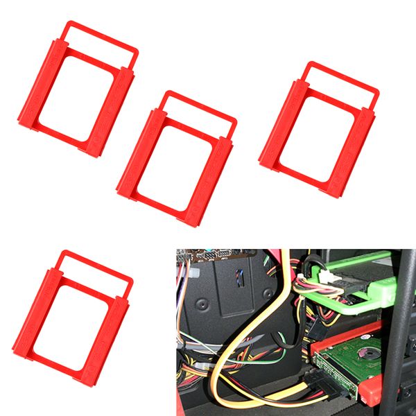 4 шт 2,5-3,5-дюймовый ssd / hdd отсек для жесткого диска адаптер монтажный держатель лоток
4 шт 2,5-3,5-дюймовый ssd / hdd отсек для жесткого диска адаптер монтажный держатель лоток