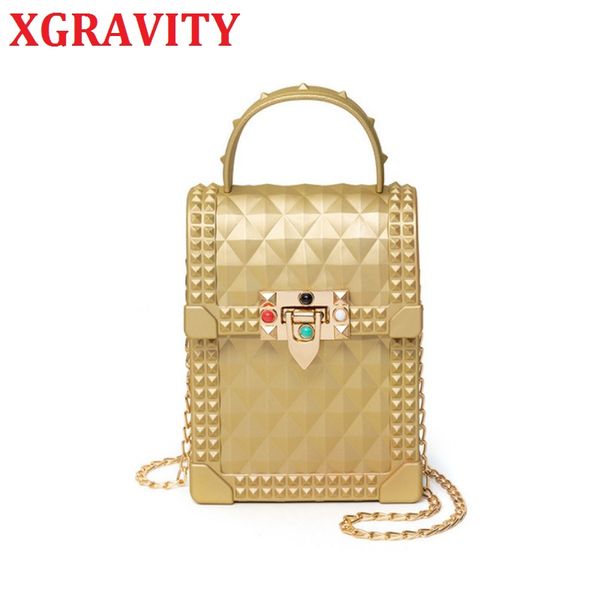 xgravity jelly bag messenger bag female leisure mini square fashion colorful chain shoulder rainbow h038
xgravity jelly bag messenger bag female leisure mini square fashion colorful chain shoulder rainbow h038